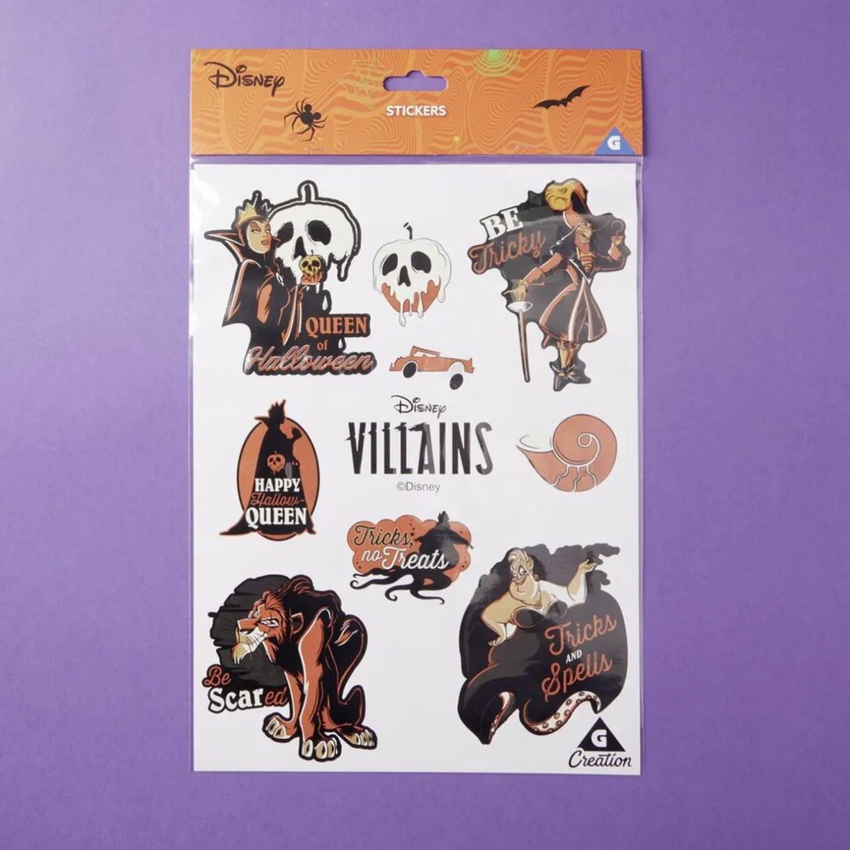 Stickers Disney Hallloween Villains < Gifi Outlet