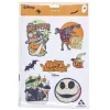 Stickers fenêtre Halloween Diney Mr Jack Skellington 7 pièces
