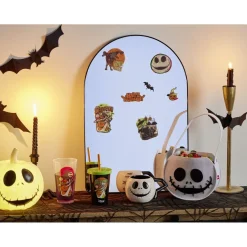 Stickers fenêtre Halloween Diney Mr Jack Skellington 7 pièces