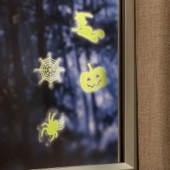Stickers Halloween phosphorescents x4