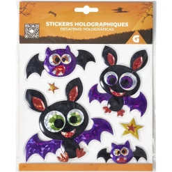 Stickers holographiques Halloween