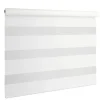 Store enrouleur avec ou sans perçage occultant blanc 40x160cm