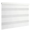 Store enrouleur avec ou sans perçage jour nuit blanc 40x160cm