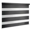 Store enrouleur avec ou sans perçage jour nuit noir 40x160cm < Gifi Hot