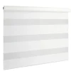 Store enrouleur avec ou sans perçage jour nuit blanc 45x160cm