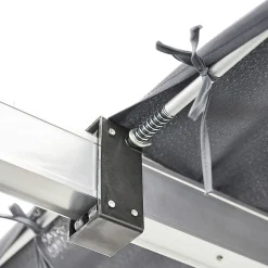 Store inclinable rétractable Aoste noir 375x250xH220cm 9,37m² < Gifi Online