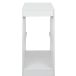 Structure bois blanc pour 2 bacs de rangement coulissants 44x32,9xH68,3cm < Gifi Best