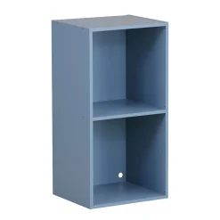 Structure Box Cube 2 Cases Bleu - 35,2x30xH69,2 cm