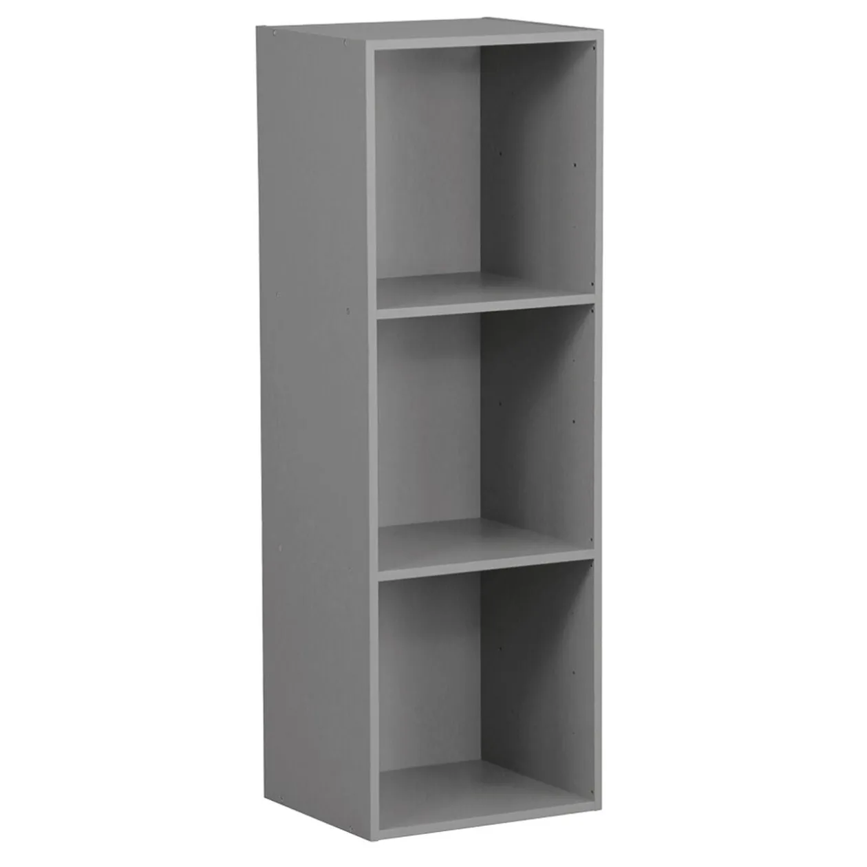 Structure Box Cube 3 cases 35x30x105cm bois gris