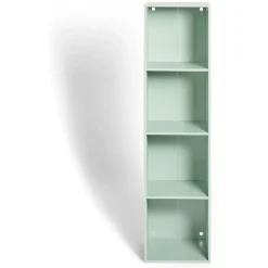 Structure Box Cube 4 cases 35x30x137cm bois vert
