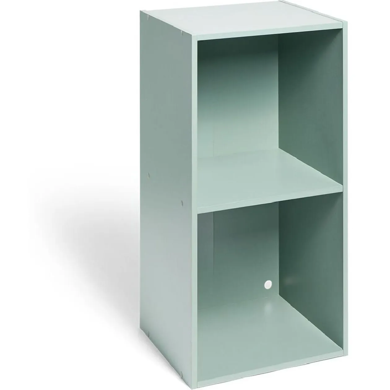 Structure Box Cube 2 cases 35x30x70cm bois vert