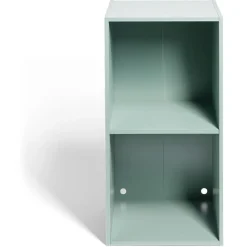 Structure Box Cube 2 cases 35x30x70cm bois vert