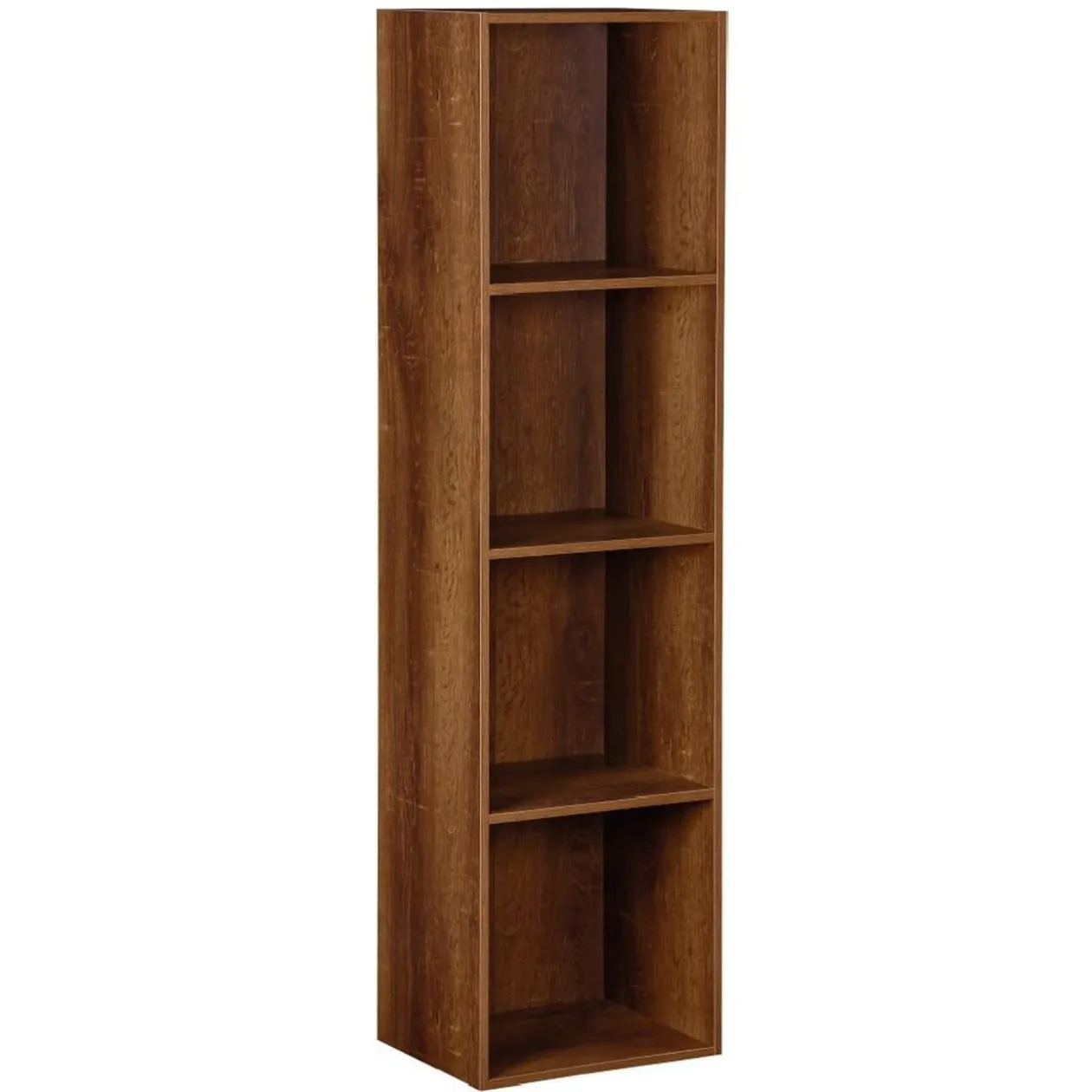 Structure Box Cube 4 cases 35,2x30x137,2cm bois marron
