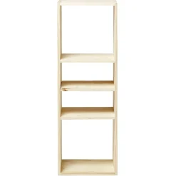 Structure Box Cube 3 cases 35x30x105cm pin naturel < Gifi Hot
