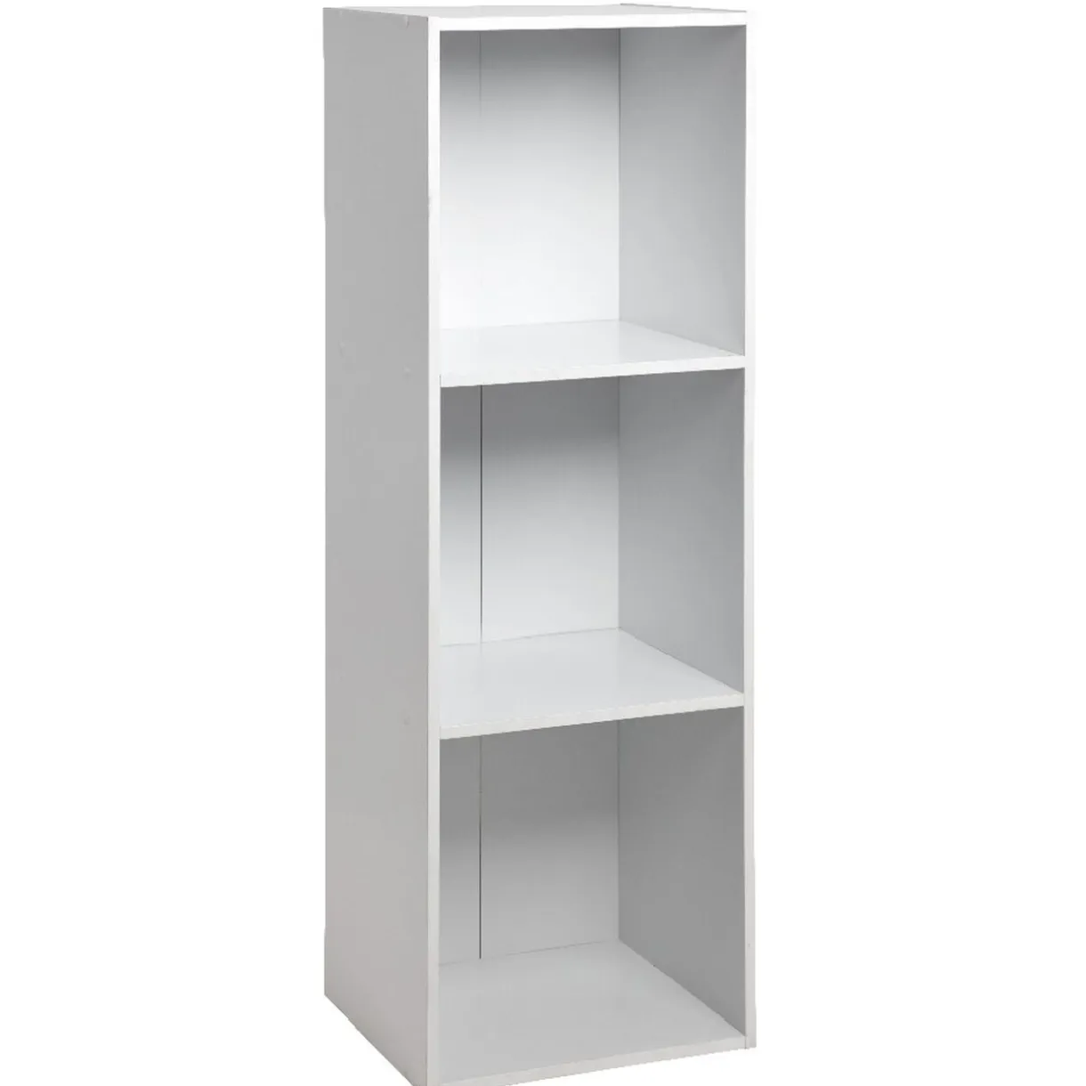 Structure Box Cube 3 cases 35x30x103cm bois blanc < Gifi Hot