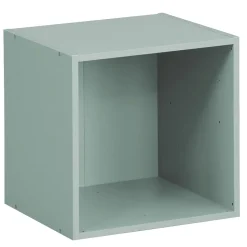 Structure Box Cube 1 case 35x30x35cm bois vert < Gifi Hot