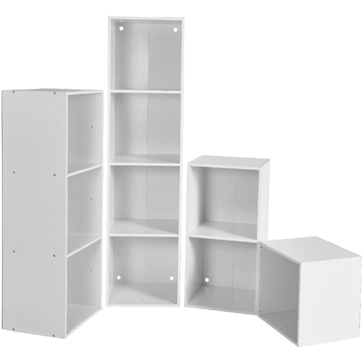 Structure Box Cube 1 case 35,2x30x35,2cm bois blanc