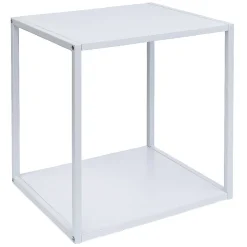 Structure Box Cube 35x30x35cm métal blanc < Gifi Clearance