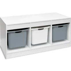 Structure de rangement horizontale pour 3 bacs coulissants < Gifi Discount