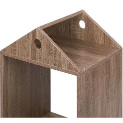 Structure maison enfant Box Cube bois marron