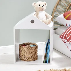 Structure maison enfant Box Cube bois blanc < Gifi Outlet
