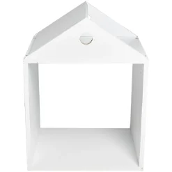 Structure maison enfant Box Cube bois blanc < Gifi Outlet