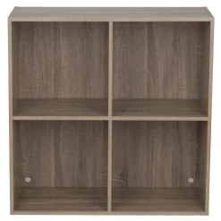 Structure pour Box Cube 4 cases bois blanc 69x30xH69cm < Gifi Hot