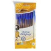 Stylo BIC bleu Cristal original x8