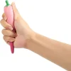 Stylo de décompression à rebond forme carotte ou aubergine