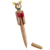 Stylo de Noël avec jeu de boxe L18cm (3 modèles)