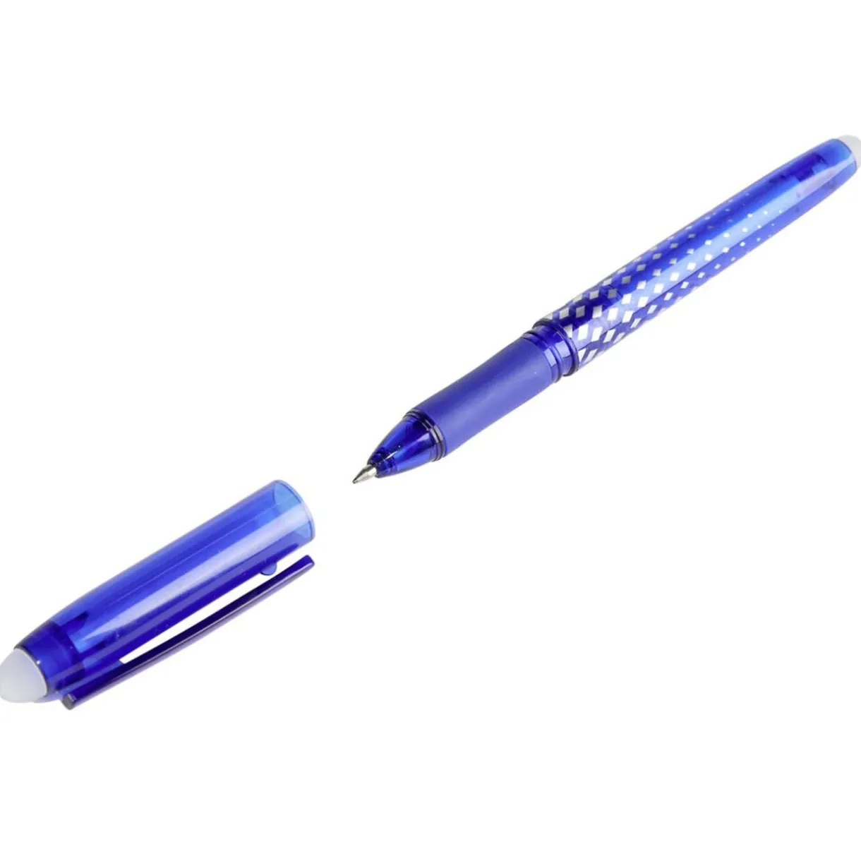 Stylo effaçable gel 1 noir 1 rouge 2 bleus L14,5cm < Gifi