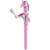 Stylo LED licorne articulé L19cm (2 modèles rose ou blanc)