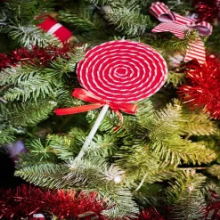 Sucette de Noël à planter rouge Ø14xH40cm