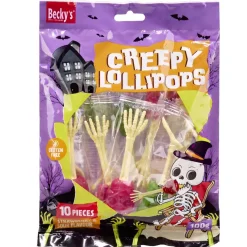 Sucette Halloween bâton forme os 100g < Gifi Discount