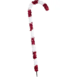 Sucre d'orge géant à poser H110 cm rouge et blanc < Gifi Hot