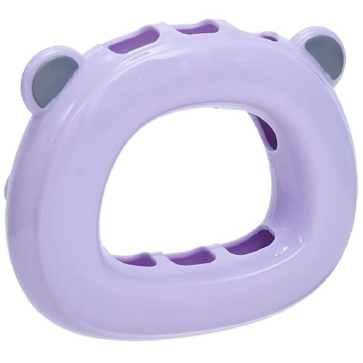 Support 3 brosses à dents enfant violet