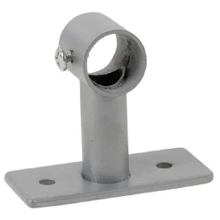 Support court métal gris pour tringle à rideau Ø1,6xL7cm < Gifi Discount