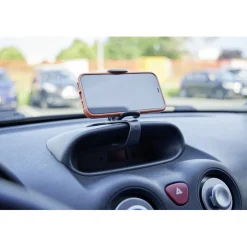 Support de téléphone pour voiture avec rotation 360° noir < Gifi Best