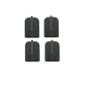 Support de tringle adhésif plastique gris argenté x4 < Gifi Hot