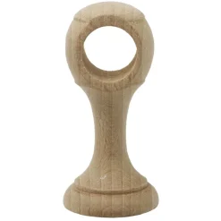 Support de tringle moyen à oeil en bois naturel Ø20mm < Gifi Online