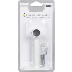 Support long pour tringle blanc métal < Gifi Discount