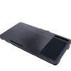 Support pour ordinateur portable nomade bois noir 57x30xH5cm < Gifi Online