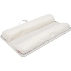 Support pour ordinateur portable nomade bois beige 57x30xH5cm < Gifi Online