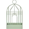 Support pour spirale et encens forme cage H20cm
