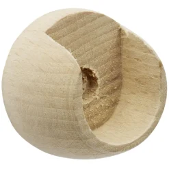 Support pour tringle naissance en bois naturel Ø20mm x2 < Gifi Outlet