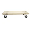 Support à roulettes en bois 60x30cm charge 150kg