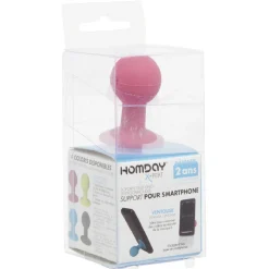 Support téléphone portable boule à ventouse < Gifi Online