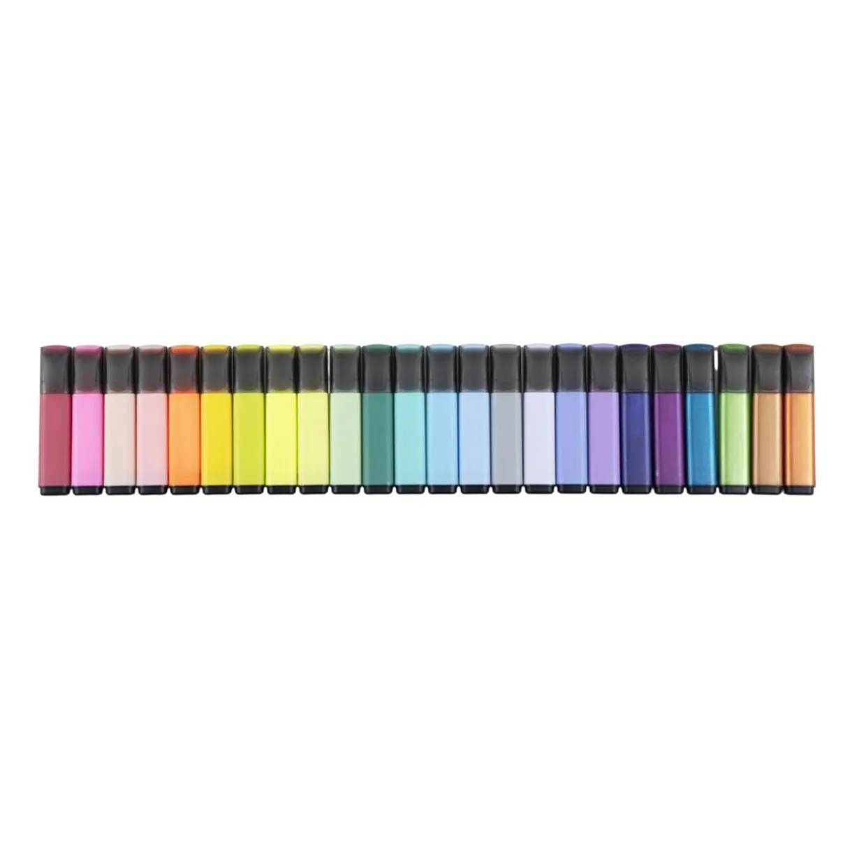 Surligneur x24 classique et pastel corps métallique L13cm < Gifi Online