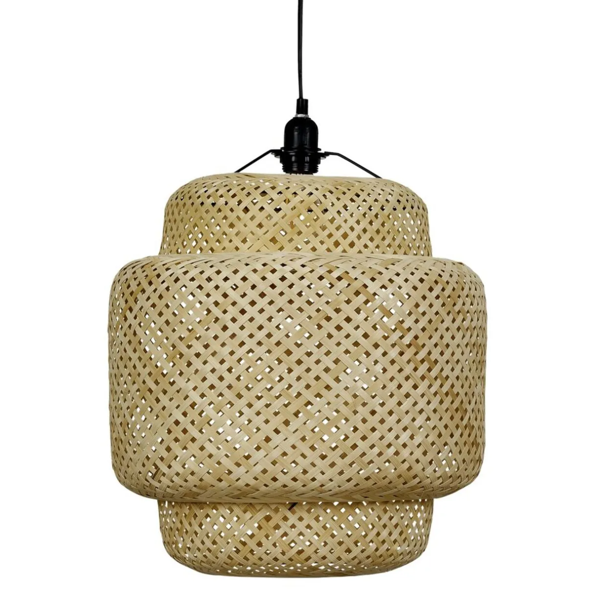 Suspension bambou 3 niveaux Ø40xH39cm < Gifi Sale
