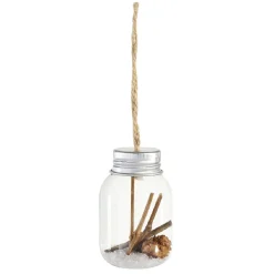 Suspension Bocal en verre intérieur déco de Noël